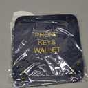 Phone,Keys,Wallet Valet Leather Tray- Pack Of 3