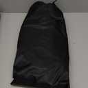 XL Universal Chair Canopy Umbrella, UPF 50+ Foldable Sun Shade Attachment with Adjustable Clamp, Fits Most Brands Beach, Camping, Lawn, Tanning, Zero Gravity, Lounge & Fishing Chairs (Black_1Pack)