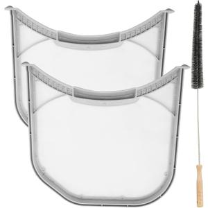 2Pcs ADQ56656401 Dryer Lint Filter, Replacement for LG DLE3600V/00 DLEX3360V Replacement for Kenmore 79680512900 79680518900, Replaces AP4457244 1462822 AH3531962