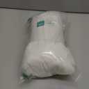 LIFEREVO Fluffy Faux Rabbit Fur Body Pillow Cover, Luxury Ivory Bubble Shaggy Plush Bed Body Pillowcase with Zipper Closure, Long 20"x54" Fuzzy Furry Pillow Case for Adults Kids Girls Teens, Beige