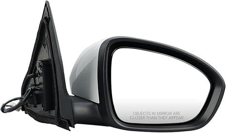 3 Pins Side View Mirror Compatible With Nissan Sentra 2020-2025 White Manual Folding Side Mirror Car Accessories(1pc right)