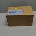 ALOCEO Large Wire Basket for Kitchen Pantry, Stainless Steel Kitchen Counter Organizer for Potato Onion, Trash Bag Dispenser Under Sink with Bamboo Top, Black (1-Pack - XL Bamboo Bottom Black)