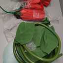 Daifunli 1 Set 4.5 ft Valentine's Day Giant Artificial Flowers Giant Rose for Valentines Decorations Huge Flannel Flower with Standing Base Creative Gift for Window Reception Banquet Ceremony (Red)