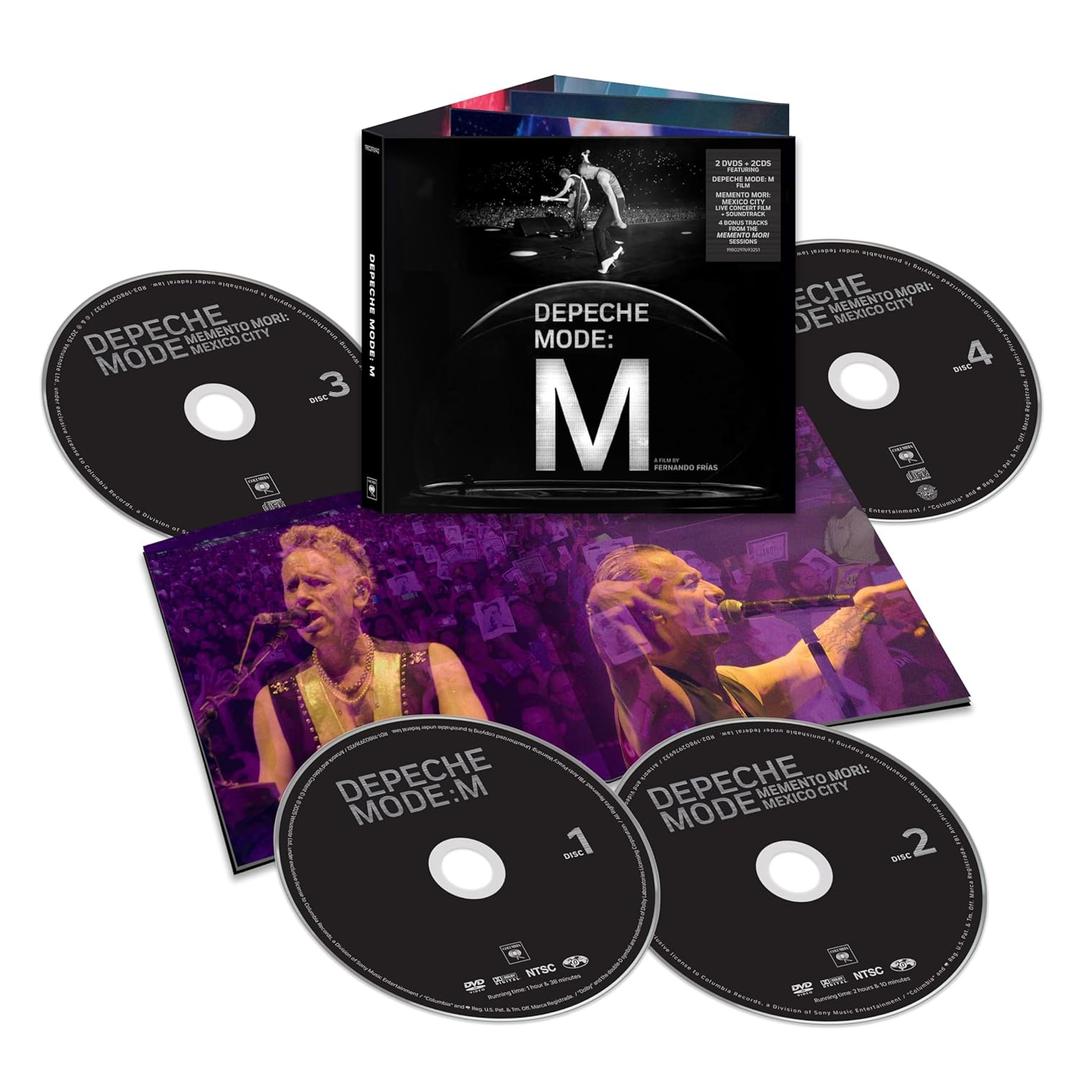 Depeche Mode: M - 2 DVD + 2CD
