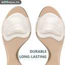 Metatarsal Pads for Women, Ball of Foot Cushions (2 Pairs Foot Pads) for Morton's Neuroma, Callus, Metatarsalgia & Forefoot Pain Relief (Apricot)