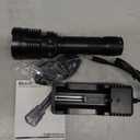 Dive Light, 2000 Lumen Waterproof Flashlight with 5 Modes, Underwater Flashlight with Battery Power Indicator (GN-T45)