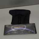 Fygrip 3D Eye Mask Sleep Mask for Men & Women, 100% Pressure-Free & Light Block-Out Eye Mask for Sleep with Easy Adjustable Strap, Night Eye Cover for Travel, Black