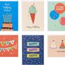 American Greetings Bulk Blank Birthday Cards Assortment (48-Count)
