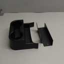 Jimen for Bronco Cup Holder, Rear Dual Cup Holder Back Seat Drink Holder Organizer Storage Tray Compatible with Ford Bronco 4 Door 2021-2023