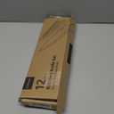 CAROTE 12PCS Knife set with Blade Guards,Granite Nonstick Ceramic Coating,Stainless Steel blade, Wood Grain Handle, Essential knife set,White