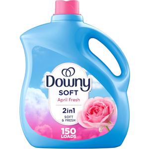 Downy Fabric Softener Liquid, April Fresh Scent, 111 fl oz, 150 Loads