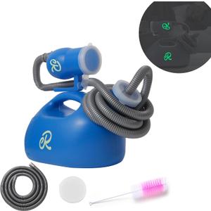 Men's Portable Urinals - on Bed Male Pee Bottle No-Leak Lock for No-Spill Nighttime - Bedridden, Travel Elderly - Extra Large 3000ml 79" Long Tube with Night Glow (Male)