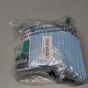 Blank Beer Can Coolers Sleeves (14-Pack) Soft Insulated Beer Can Cooler Sleeves - HTV Friendly Plain Can Sleeves for Beer Cans & Bottles - Blanks for Vinyl Projects & Wedding Favors (Light Blue)