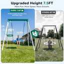 Trekassy 600LBS Heavy Duty Saucer Swing with Stand