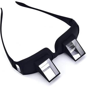 Valuu Lazy Glasses Bed Prism Glasses Spectacles Horizontal High Definition Glasses Prism Periscope Lie Down Eyeglasses for Reading and Watch TV in Bed Unisex