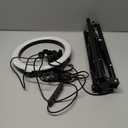 10 Inches Dimmable Led Ring Light Photography Fill Light, Ring Light with Stand and Phone Holder Live Ring Light with Tripods for Makeup Video Studio