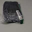 Hillban 2 Pcs Medicine Bag Chenille Letter Patch Meds Bags Travel Cases Preppy Clear Nylon Portable Makeup Bags Zipper Cosmetic Toiletry Storage for Women PVC Transparent Mini First Aid Bag(Basic)