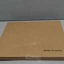 Ringsun Leather Portfolio Organizer for Men Women, Leather Padfolio Business Resume Legal Pad Portfolio Notebook Binder for A4/Pad, Leather Folio Leather Folder, Brown