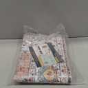 Machine Washable Rug 4x6 Boho Area Rug, Pink Rugs for Bedroom Girls Bedside Living Room Dining Room Office, Anti Slip Low-Pile Stain Resistant Printed Vintage Floral Carpet Rugs