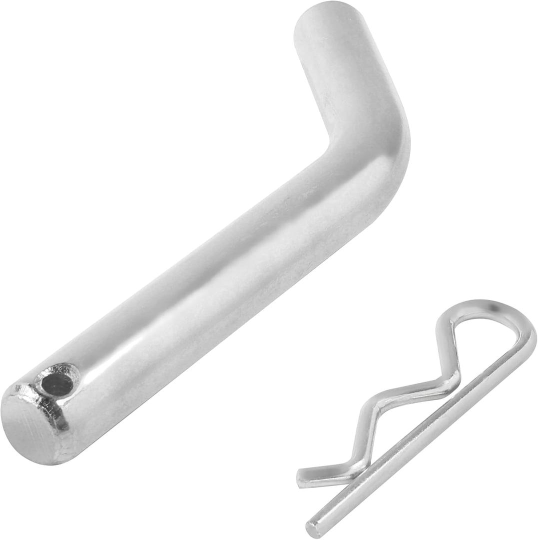 Hitch Pin,Car Accessories Trailer Hitch Pin,5/8 Inch Trailer Hitch Pins and Clip with Grooved Head,Used for Secure Mounting of Hitches and Axles,Fit for 2inch or 2-1/2-Inch Receiver