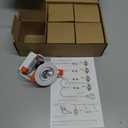 InShareplus 2 Inch LED Downlight, 3W Recessed Lighting COB Dimmable, 3000K Warm White, CRI80, Ceiling Lights with LED Driver, 6 Pack