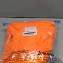 Lelepet Dog Coat Warm Dog Winter Coat Waterproof Dogs Jacket with Harness Built in Reflective Pet Fleece Vest Zip-Up Cold Weather Coats for Small Medium Large Dogs Turtleneck Windproof Blaze Orange 3XL