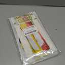 Red Black Yellow Foil Fringe Curtains Birthday Decorations, 2 Pack 3.2x6.6ft Mouse Color Tinsel Streamers Backdrop Baby Shower Cartoon Mouse Birthday Party Decorations Supplies