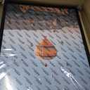 16x23 Picture Frame Black for Poster and Photo, Horizontal and Vertical Formats for Wall Hanging, Wall Gallery Frame for 16 by 23 Photos