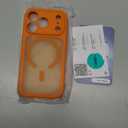 ESR for iPhone 17 Pro Case, Camera Control, Compatible with MagSafe, Shockproof Military-Grade Protection, Magnetic Phone Case for iPhone 17 Pro, Classic Hybrid Case, Frosted Orange