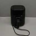 CHEFMAN 2 Qt Mini Air Fryer Digital Space-Saving Compact Air Fryer with Nonstick and Dishwasher Safe Basket, Quick & Easy Meals in Minutes, Features Digital Timer and Shake Reminder,  Black