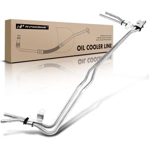 A-Premium Inlet and Outlet Automatic Transmission Oil Cooler Line Hose Assembly Compatible with Subaru Impreza 2008-2011 Forester 2009-2013 H4 2.5L