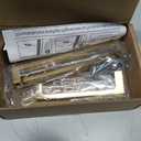 Ravinte 5 Pack Solid 3-3/4 Inch Square Cabinet Handles - Champagne Bronze Pulls for Drawers and Kitchen Cabinets - Hardware Handles