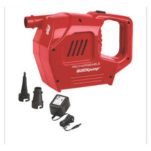 Rechargeable Quickpump Air Pump With 24 Cubic Feet Per Minute Airflow