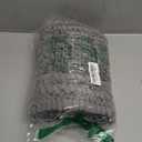 Yimobra Toilet Rug U Shaped Washable 24x20 Inch - Ultra Soft Absorbent Chenille Bath Rugs for Toilet, Quick Dry & Machine Washable, Non Slip Contour Bathroom Mat, Gray (Grey)