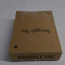 Snuggle Sac Heather Black Throw Blanket for Couch 50x70 inches, Super Soft Warm Blankets Cozy Knit Fuzzy Plush Lightweight Oversized Throws for Sofa, Bed, Camping, Picnic, Black, 50" x 70"