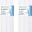 Savener Premium Pool Filter 2-Pack Replaces Hayward CS150E, CX150XRE, CX150-XRE, SwimClear C150S, PA150S, Unicel C-9441, SD01333 | 23 1/8" x 10 1/8" | 150 sq.ft 2 Pack