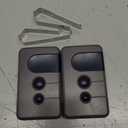 2 for Sears Craftsman Garage Door Remote 139.53680/139.53681/HBW1255/139.53879/139.53859, Work with RED/Orange Learn Button (1997-2005)Green Learn Button(1993-1995/1997)