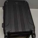 Travelers Club Chicago Hardside Expandable Spinner Luggage, Black, 20" Carry-On