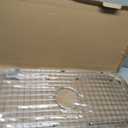 Sink Bottom Grid 27-1/2" x 14-1/4", Centered Drain with Corner Radius 3-1/2", stainless steel sink grid for sink protectors for kitchen sink