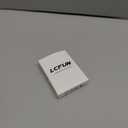 LcFun Electric Lighter Windproof Dual Arc USB Rechargeable Flameless Plasma Lighters Waterproof Matches for Camping Hiking Survival Tactical Gear Birthday Gifts for Men Husband, Black