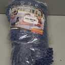 Yimobra Bathroom Rugs Non Slip Washable - Ultra Soft Absorbent Chenille Bath Mat, Quick Dry Shaggy Floor Carpet for Tub Shower, Denim Blue Home Decor Accessories, 24x17 Inch