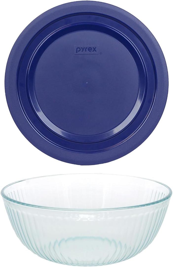 Pyrex Mixing Bowl with Lid 4.5qt 4.3 L