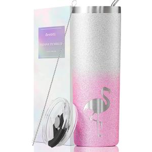 Onebttl Flamingo Gifts for Women, Flamingo Cup, 20oz Stainless Steel Tumbler, Water Bottle, Travel Mug Onebttl Flamingo Gifts for Women, Flamingo Cup, 20oz Stainless Steel Tumbler, Water Bottle, Travel Mug