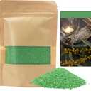 Monivi Scented Candle Sand with Wicks 1.1lb Green Pearled Candle Beads Sand Candles with Wicks St. Patrick's Day Decor 85 Burn Hours Refillable Candle Wax for DIY Candle Making(Scented Sage)