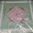 Floating Mahjong Table for Pool, 19x19 Inch Floral Game Float Board