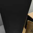 Worth Garden 2-Pack Black Matte Texture Square Tapered Planter - 25.5" H. Tall Plastic Plant Pots with Drain Hole for Indoor Outdoor - Modern Decorative Flower Pots for Front Porch, Patio, Deck