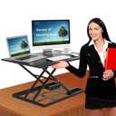 Slendor Standing Desk Computer Table Workstation Foldable Home Office
