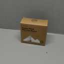 2-Pack Mini Crib Sheets Fitted - 38x26 Pack N Play Sheets for Pack and Play Mattress, Organic Cotton, Soft & Breathable Playard Bedding, Neutral Mini Toddler Bed Cover for Boys, Girls (Soft White)