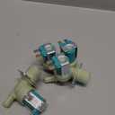 5220FR2075L And 5220FR2006H Cold & Hot Washer Water Inlet Valve Replacement for LG & Kenmore, Replace 5221ER1003A 5220FR2006L 5221ER1003C 5220FR2006Q 5221ER1003D etc.