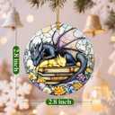 Dragon Hanging Ornament, Christmas Ornaments, Xmas Decorations for Tree, Ornaments for Christmas Tree, Holiday Ornament, Dragon Lover Gifts, Holiday Party Gifts, and Xmas Gift Ideas
